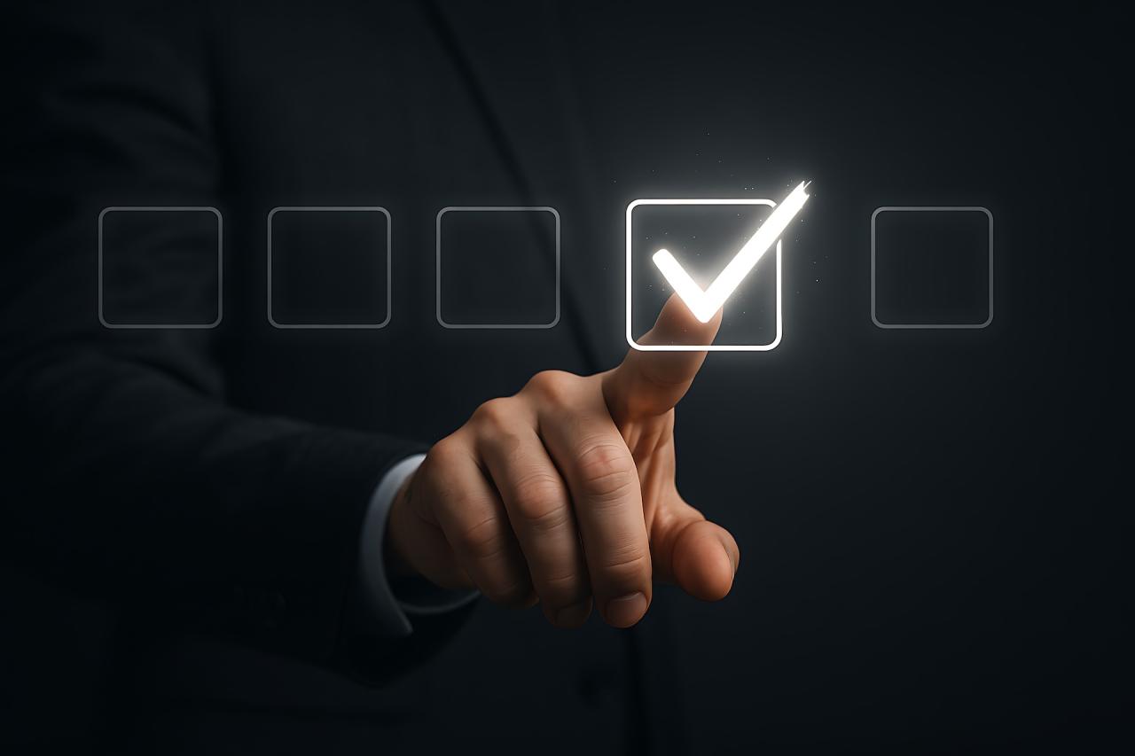 Woman In Blue Denim Dungarees And Black Tank Top Holding Hands With A ... How to Choose Between New, Used, and Refurbished Phones