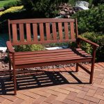 Large outdoor bench for comfort and style