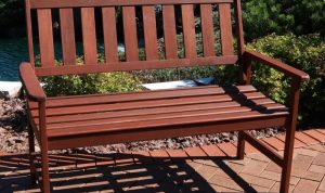 Large outdoor bench for comfort and style Large outdoor bench for comfort and style