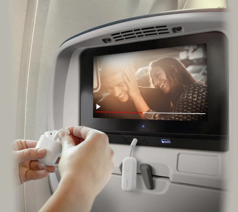AirFly Pro | Bluetooth transmitter connects wireless headphones to ... Twelve South AirFly Pro: Reviewing the Bluetooth Adapter for In-Flight Entertainment