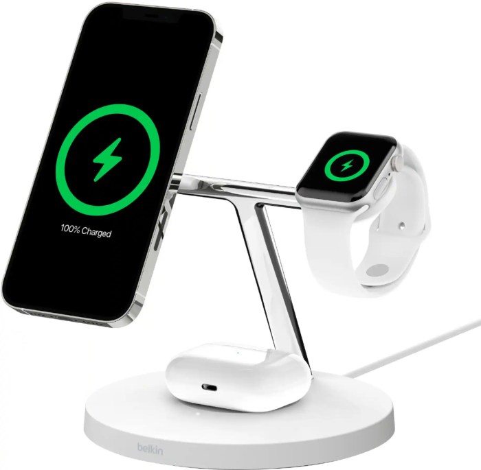 Belkin BOOST↑CHARGE™ PRO 3-in-1 Wireless Charging Pad with MagSafe ... Belkin BoostCharge Pro: A Review of the Best 3-in-1 Travel Wireless Stand