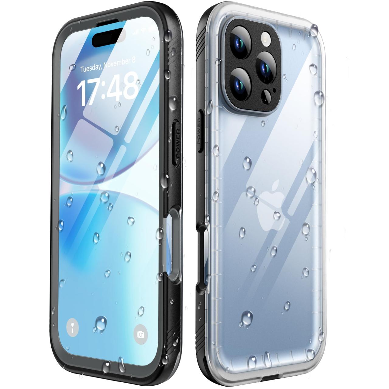 SPORTLINK for iPhone 16 Pro Case Waterproof - Built in Screen ... Buy iPhone 16 Pro Waterproof Case for Active Lifestyles