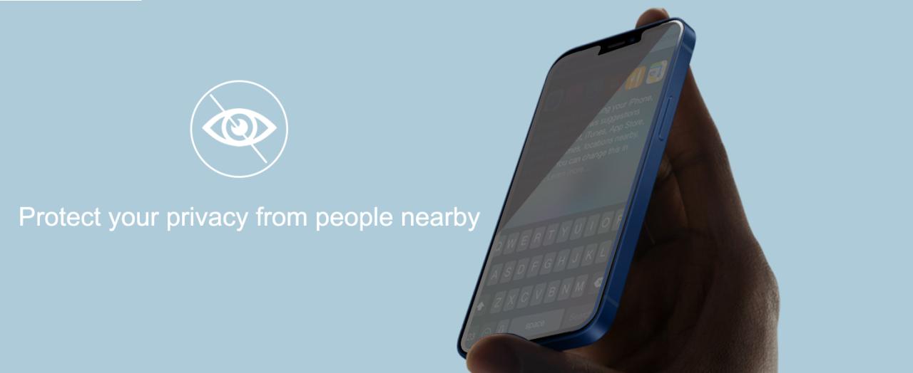 Shop iPhone 13 Pro Max Privacy Screen Protector for Secure Viewing