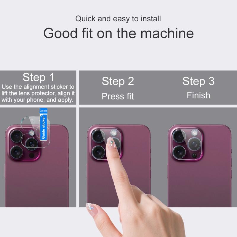 Sapphire Lens Protector for iPhone 16 Pro Max | Durable Camera ... Get iPhone 17 Pro Max Camera Lens Protector for Scratch-Free Photos