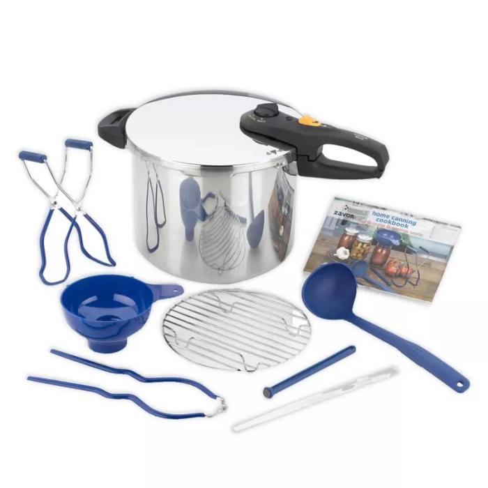 Zavor DUO 10-Piece Pressure Cooker Set Efficient Home Cooking