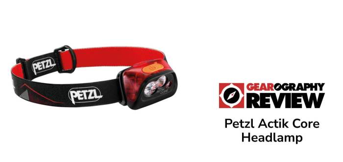 Petzl Actik Core Evaluating the Best Hybrid Power Headlamp for Camping