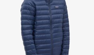 Patagonia Down Sweater Jacket for Cold Weather Hiking