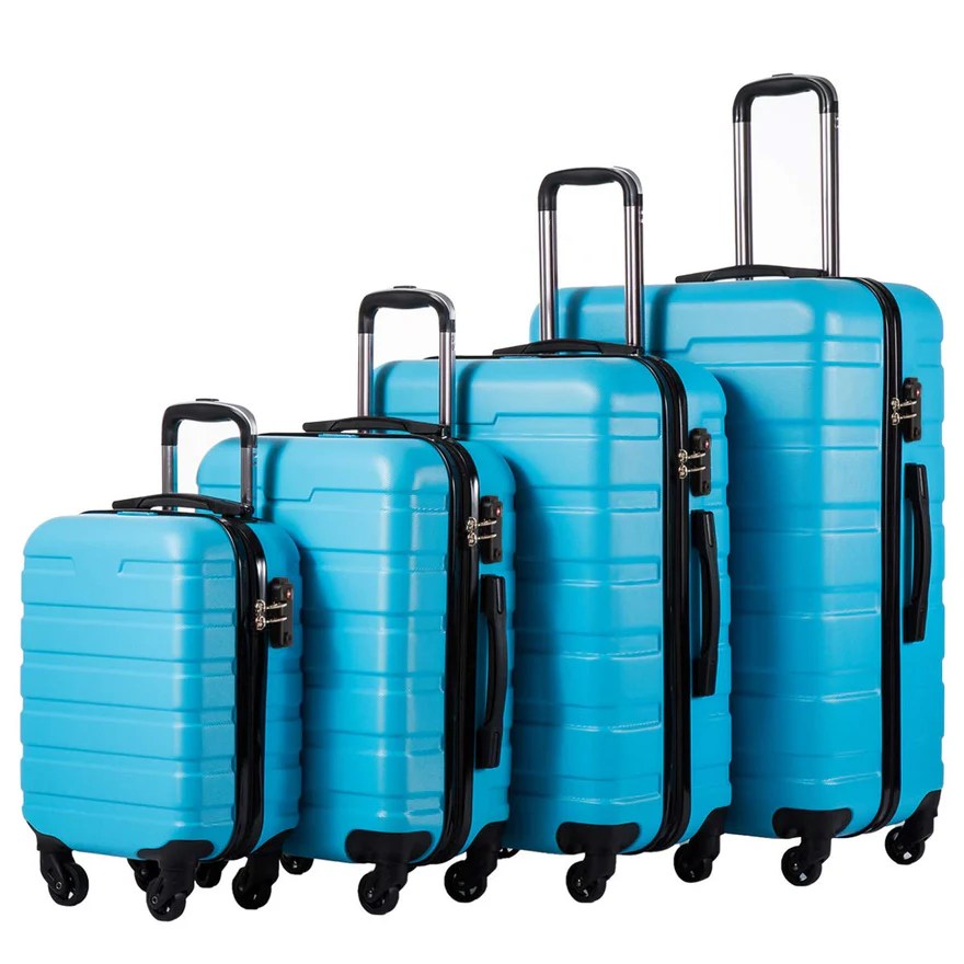 Coolife Expandable Suitcase Set for Family Trips