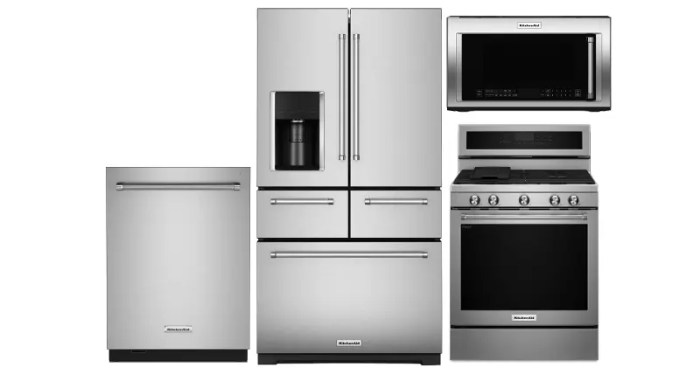 Package KB1 - KitchenAid Appliance Package - 4 Piece Appliance Package ... Kitchenaid appliance package deals