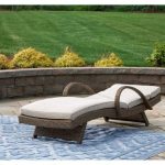 Outdoor chaise with cushion for ultimate relaxation