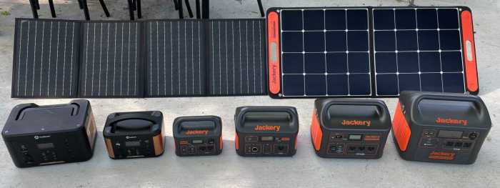 Jackery Explorer 1000 Portable Solar Generator for Camping