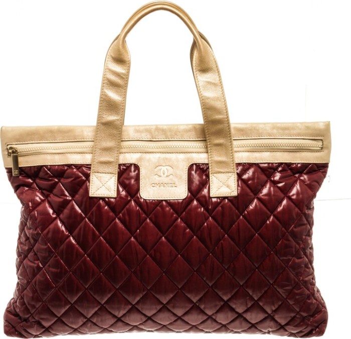 Chanel Chanel Coco Cocoon MM Medium Tote Bag Nylon Leather Black | Grailed Chanel coco travel size