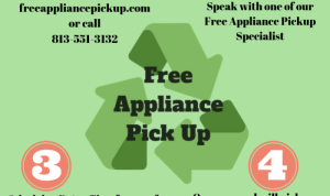 Used appliances pick up for a greener tomorrow