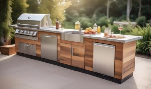 Affordable outdoor kitchen budget-friendly design ideas