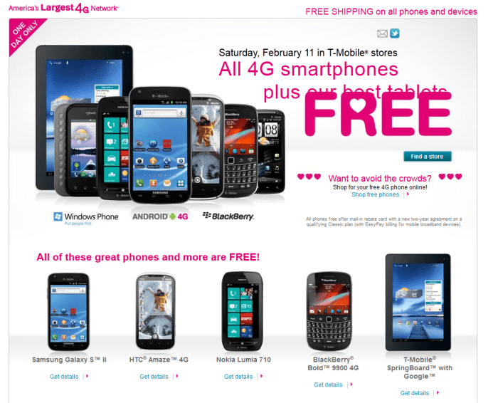 tmobile free phones Unlocking Great Deals on Devices