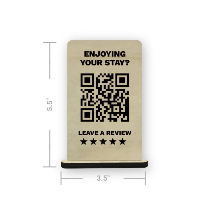 qr code sign outdoor for Effective Engagement